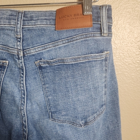 Lucky Brand Womens Ava Medium Wash Midrise Crop Jeans-Size 8/29 - Picture 9 of 15
